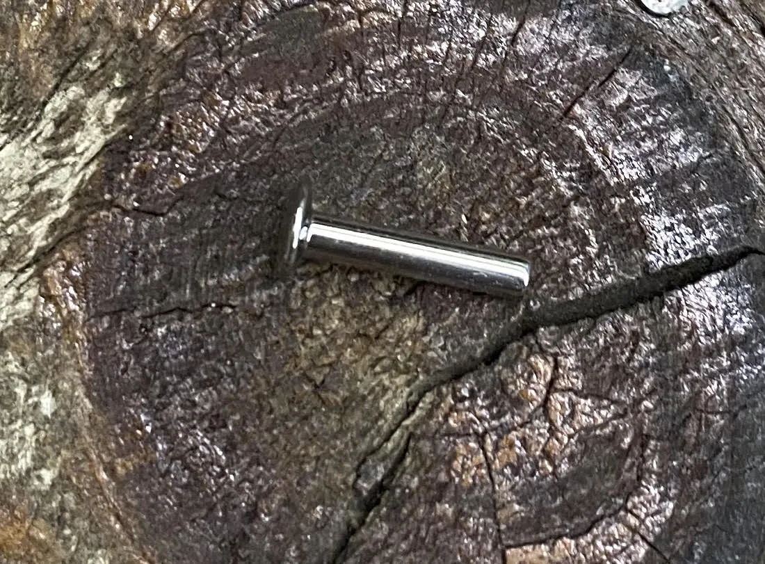 14g Threaded DISC Backing- 4mm