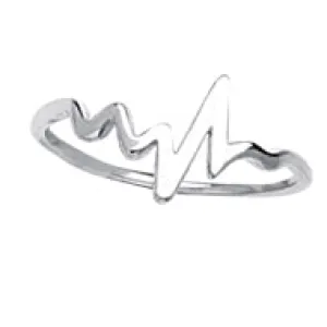 14K Heatbeat Ring
