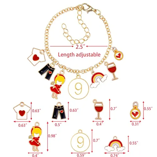 9th Birthday, 9th Birthday Girl, 9th Birthday Gifts for Girls, 9th Birthday Necklace, 9th