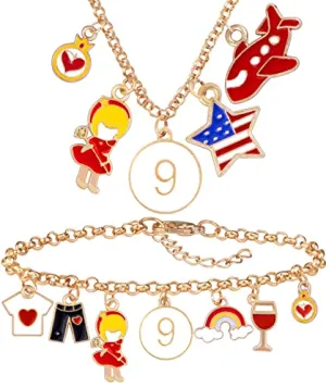 9th Birthday, 9th Birthday Girl, 9th Birthday Gifts for Girls, 9th Birthday Necklace, 9th