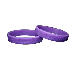 Adult Epilepsy Awareness Silicone Bracelet Wristbands