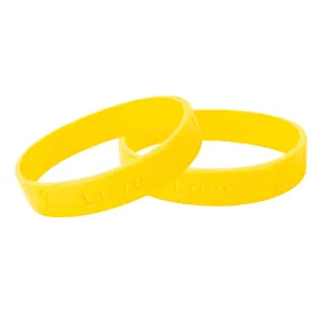 Adult Spina Bifida Awareness Silicone Bracelet Wristbands