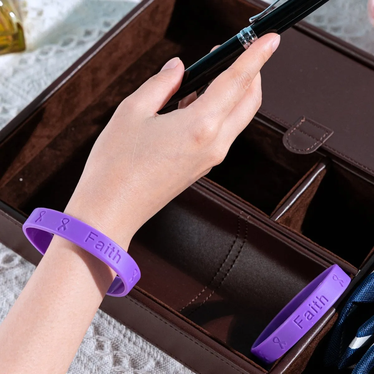 Adult Testicular Cancer Awareness Silicone Bracelet Wristbands
