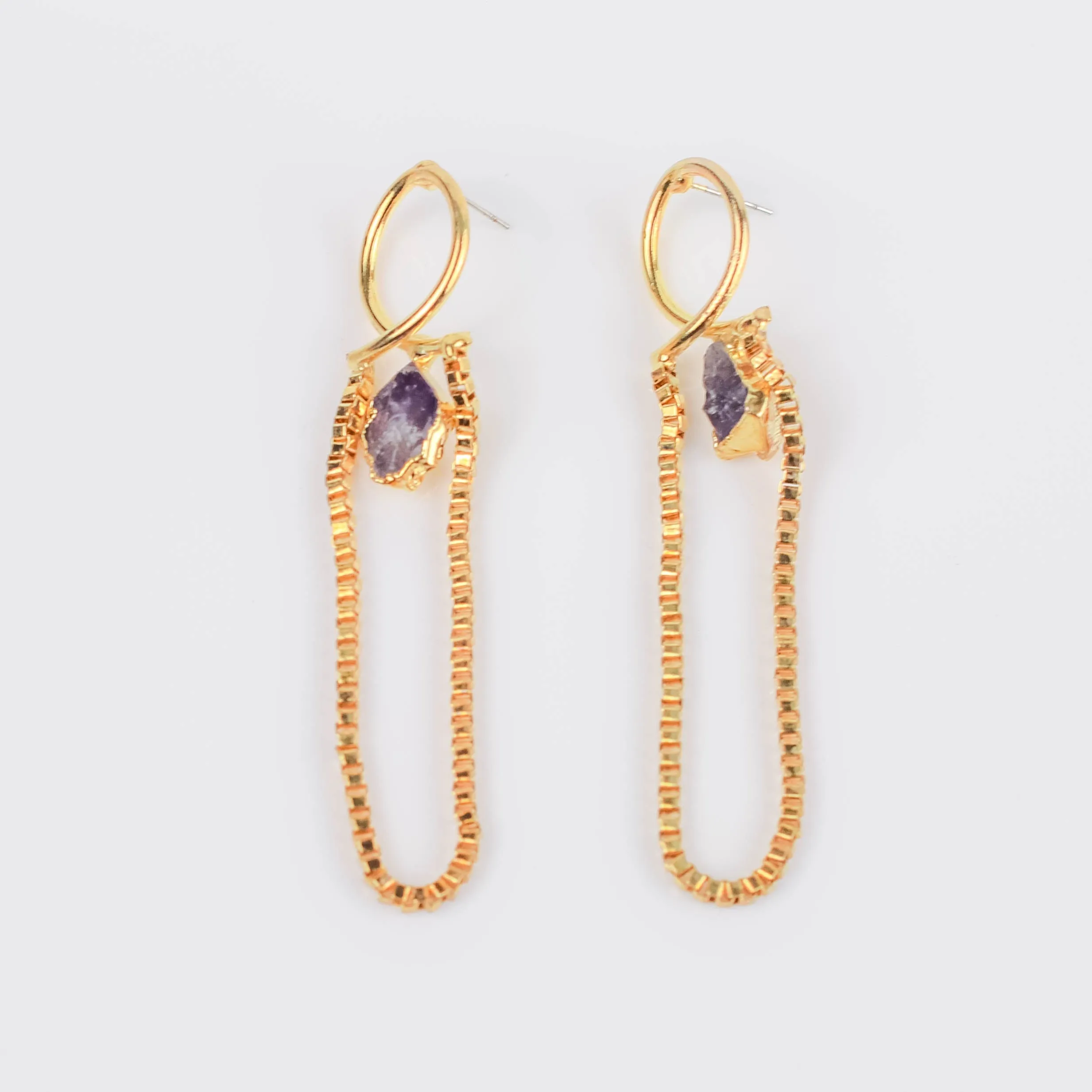 Amethyst Formal Earrings