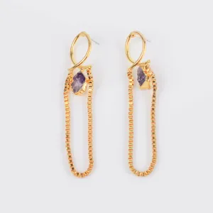 Amethyst Formal Earrings