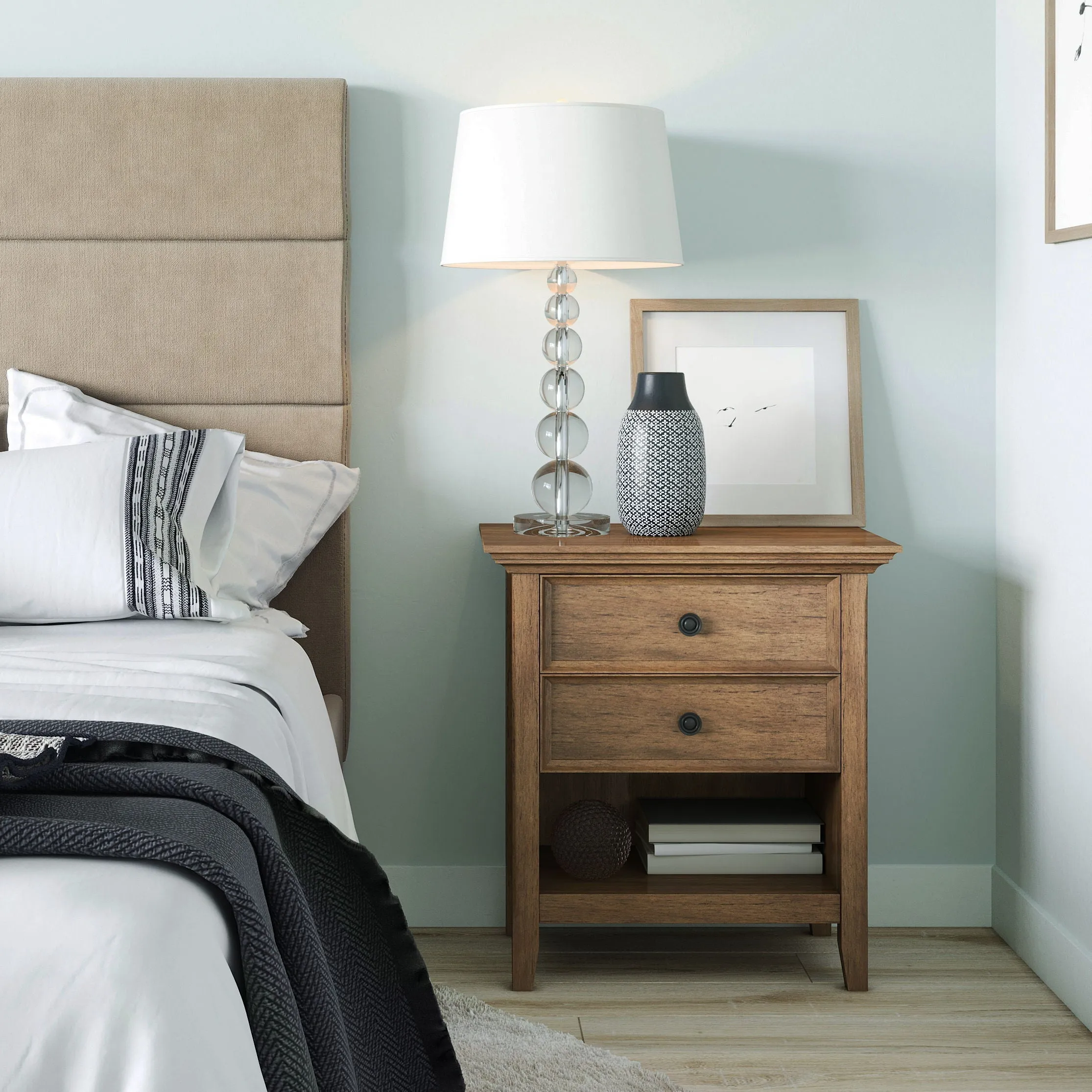 Amherst - Handcrafted Bedside Table by Couch.com