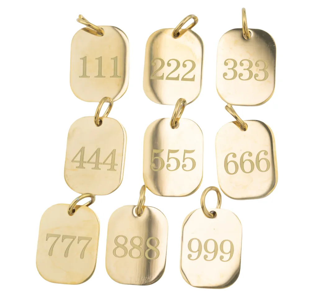 Angel Number Card Charm For Charm Necklace & Bracelet