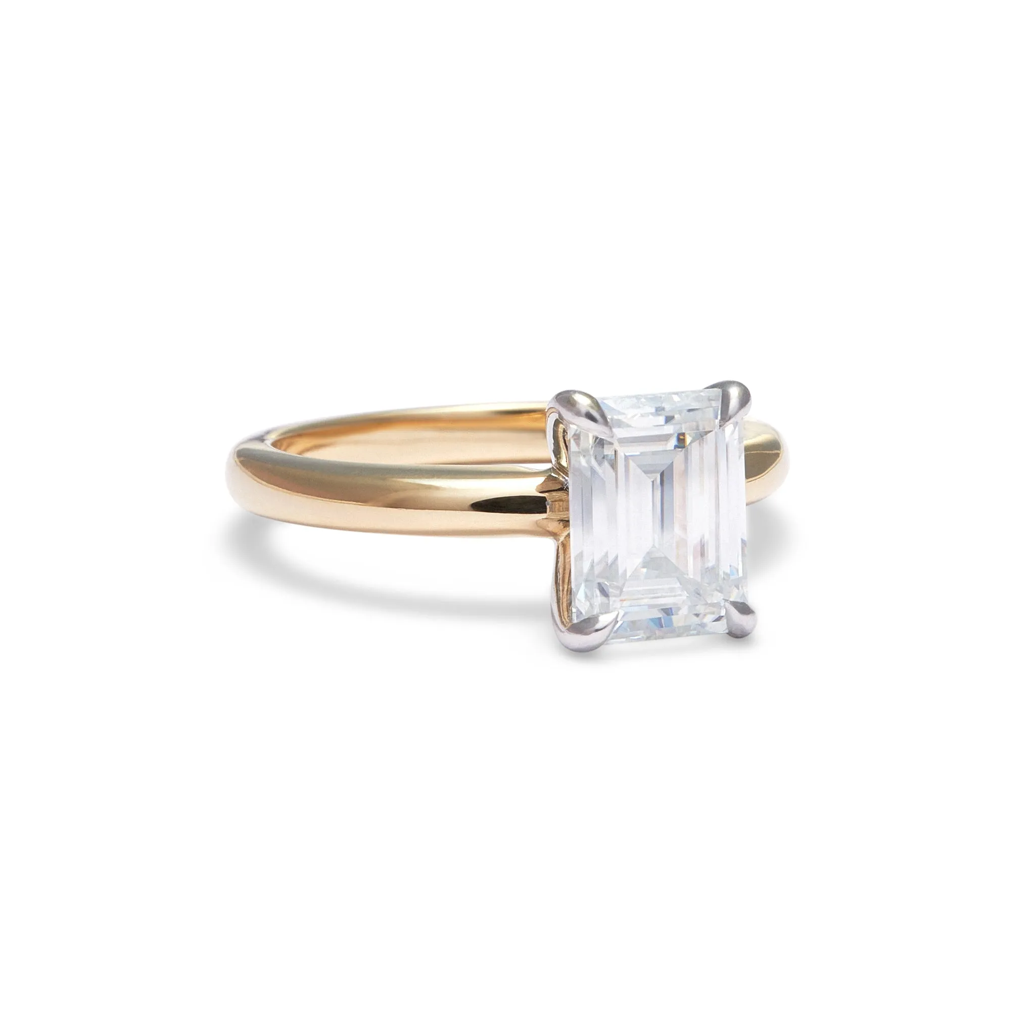 Ashley Emerald Cut Engagement Ring