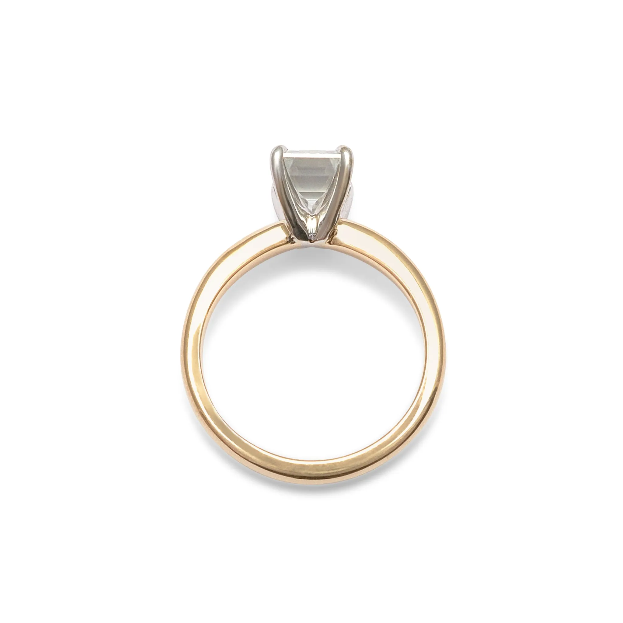 Ashley Emerald Cut Engagement Ring