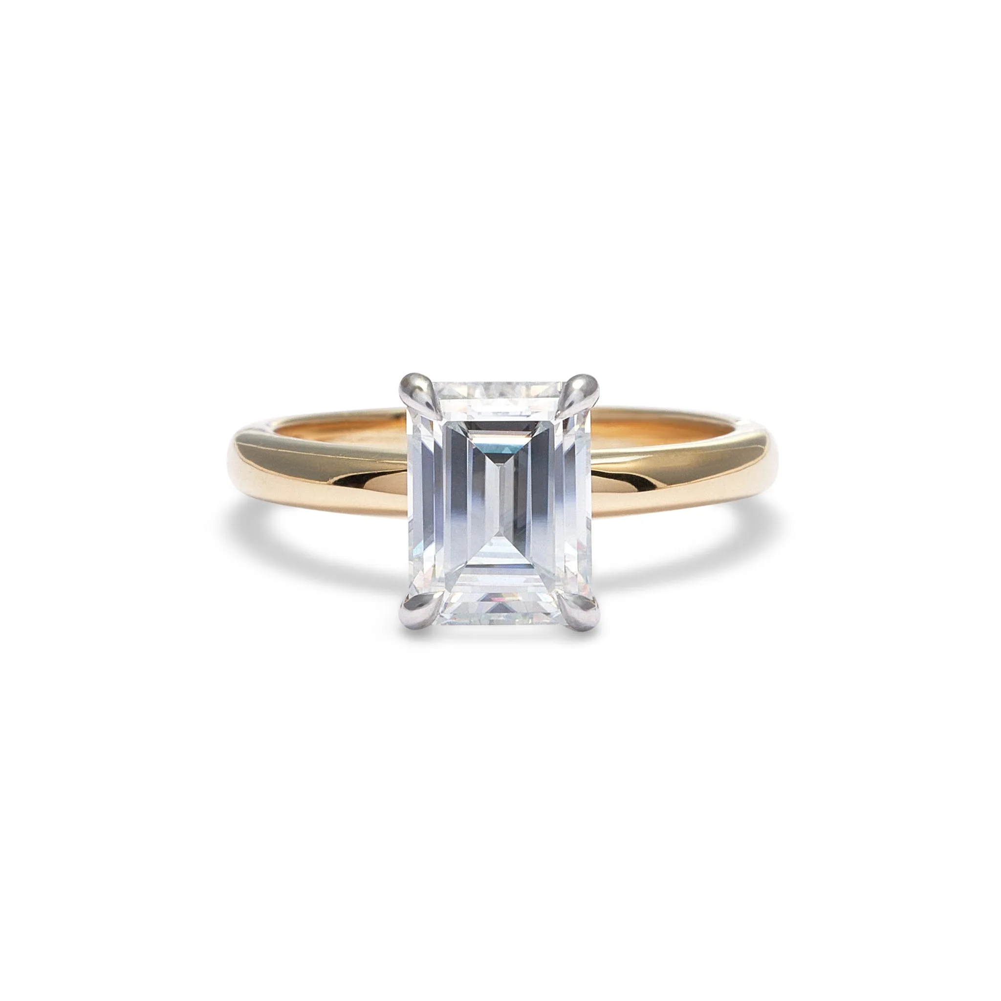 Ashley Emerald Cut Engagement Ring