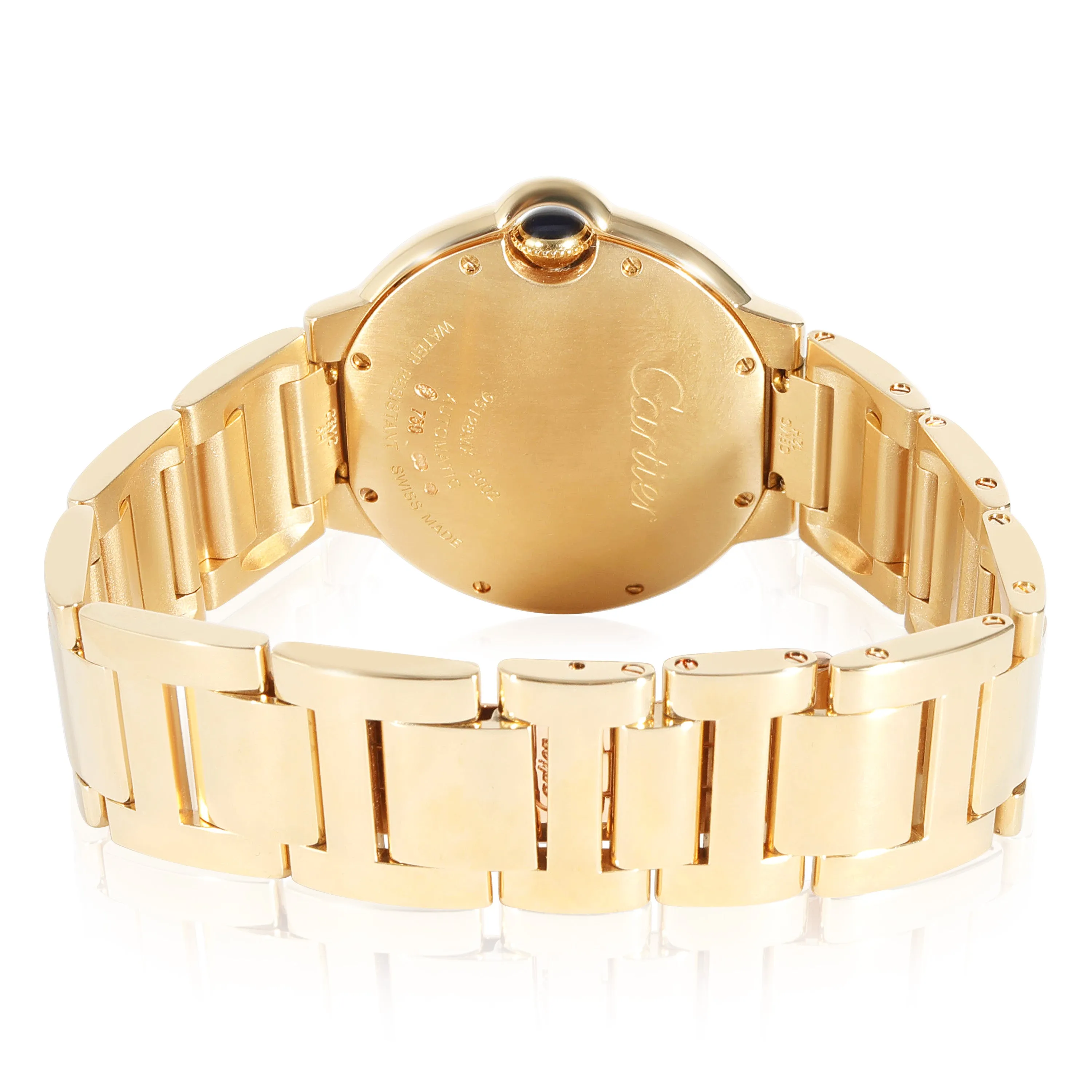 Ballon Bleu de Cartier W69003Z2 Unisex Watch in 18kt Yellow Gold
