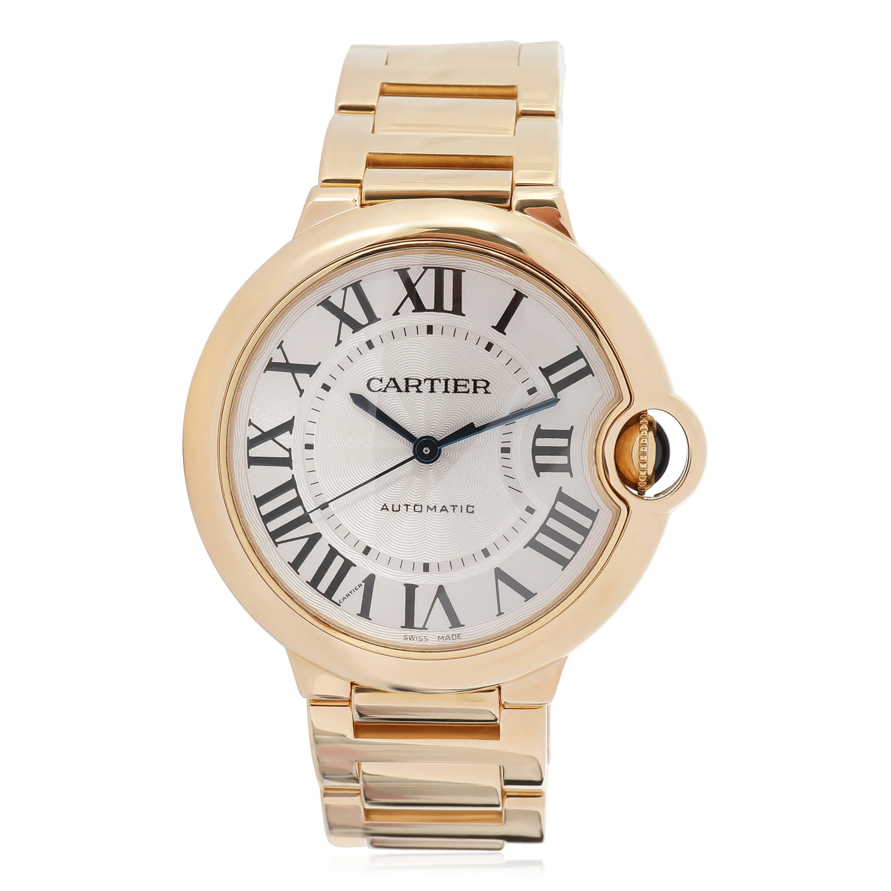 Ballon Bleu de Cartier W69003Z2 Unisex Watch in 18kt Yellow Gold