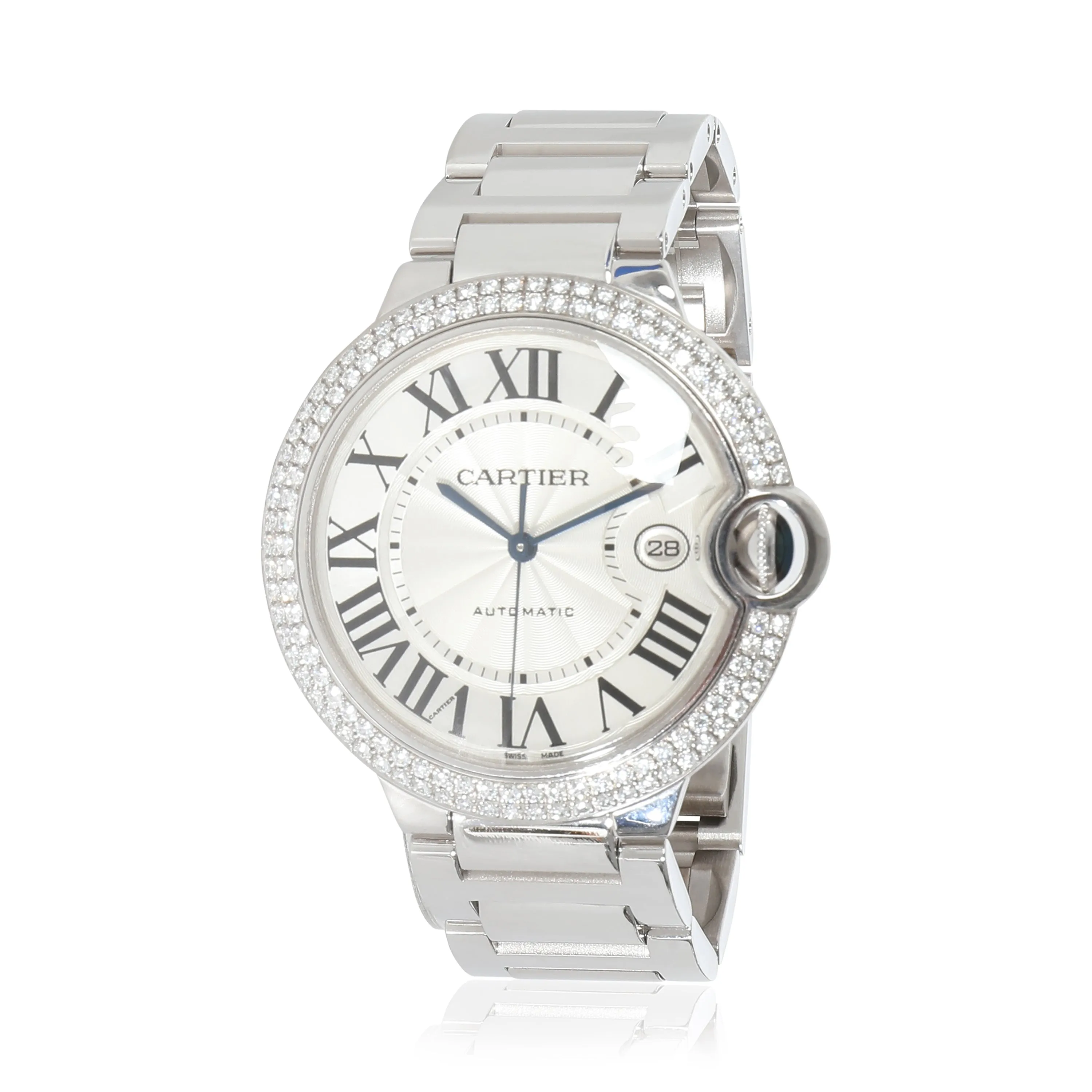 Ballon Bleu de Cartier WE9009Z3 Unisex Watch in 18kt White Gold