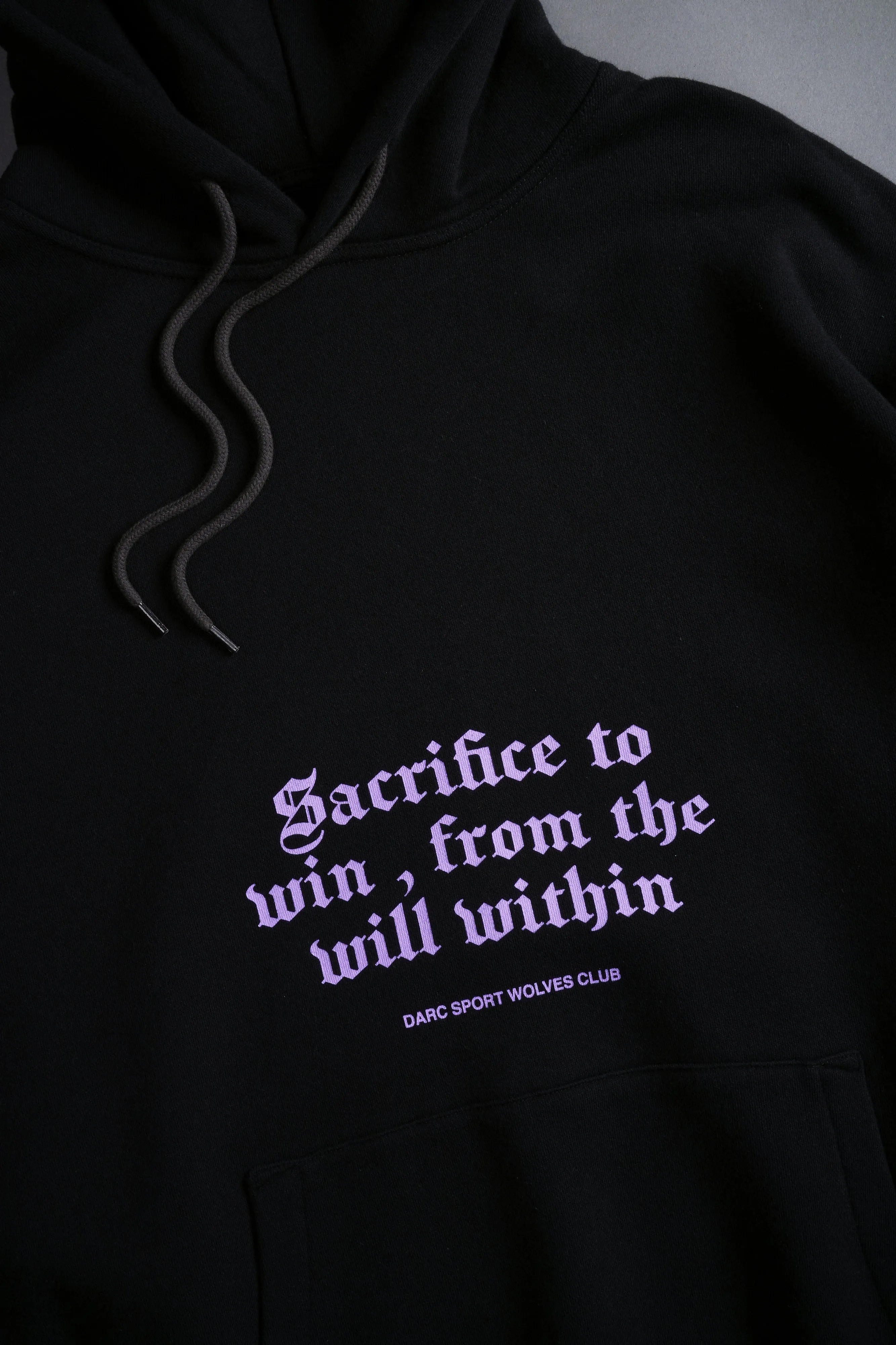 Big Bodybuilding Saved My Life "Bishop" Unisex Hoodie in Black/Black