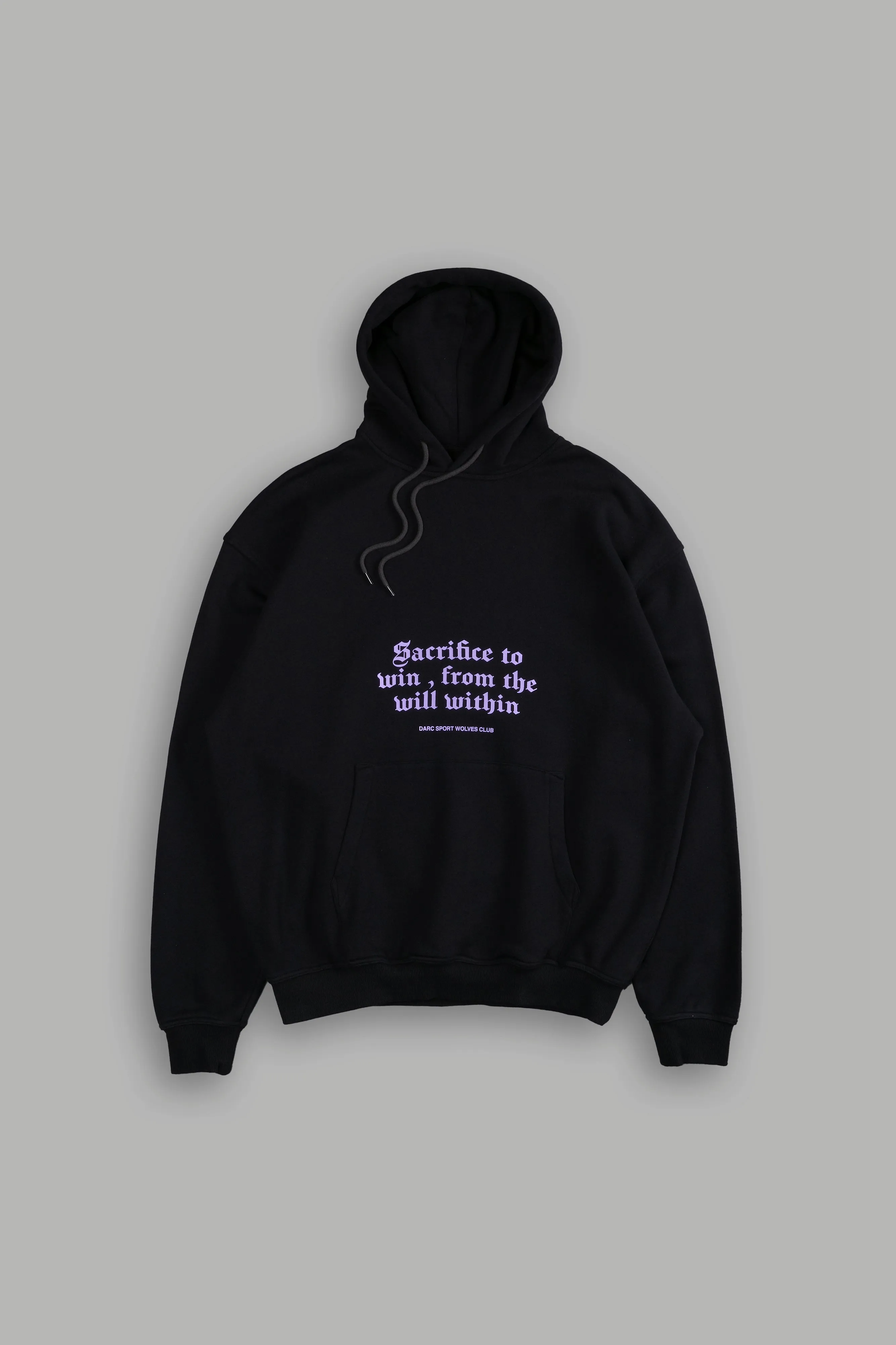 Big Bodybuilding Saved My Life "Bishop" Unisex Hoodie in Black/Black