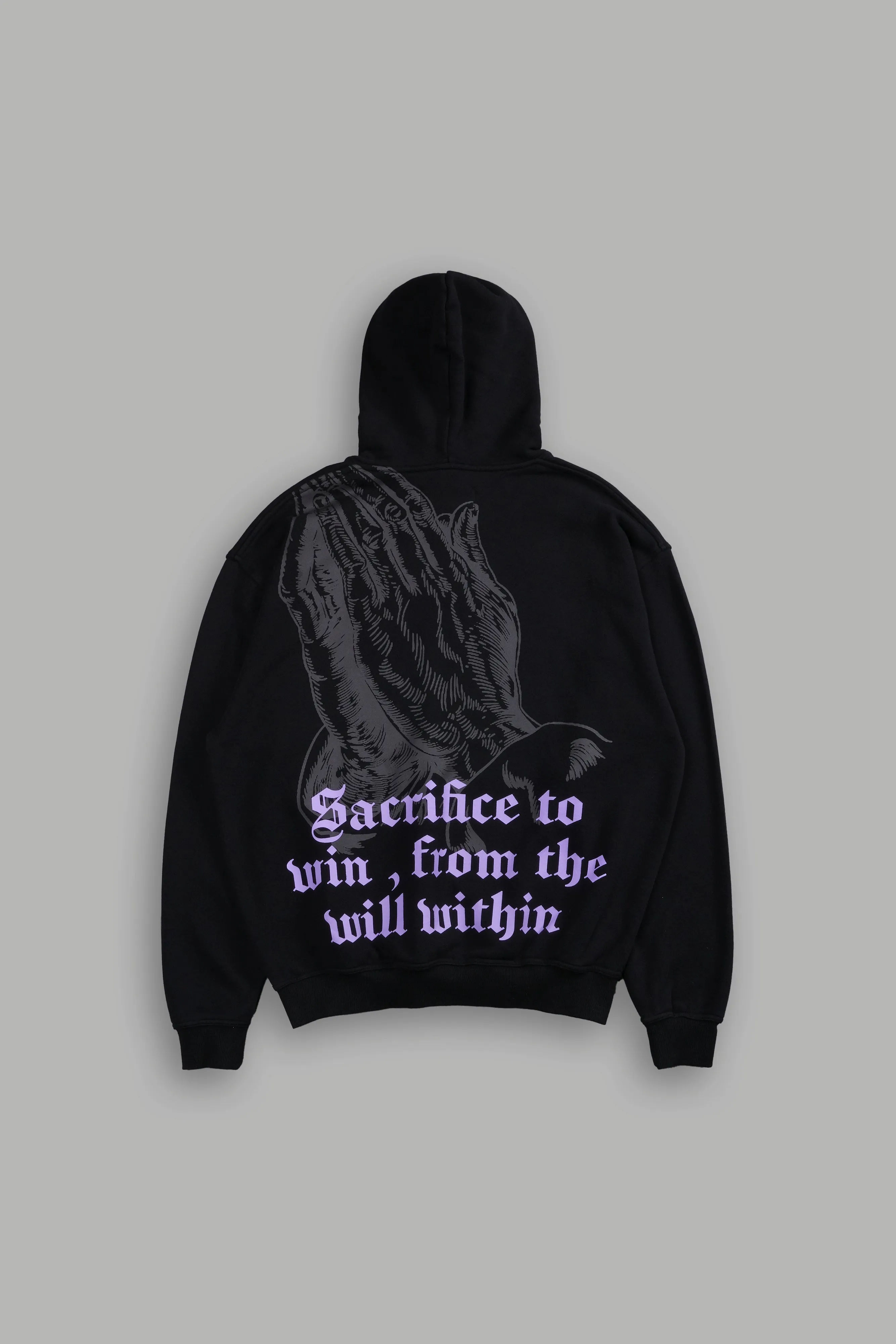 Big Bodybuilding Saved My Life "Bishop" Unisex Hoodie in Black/Black