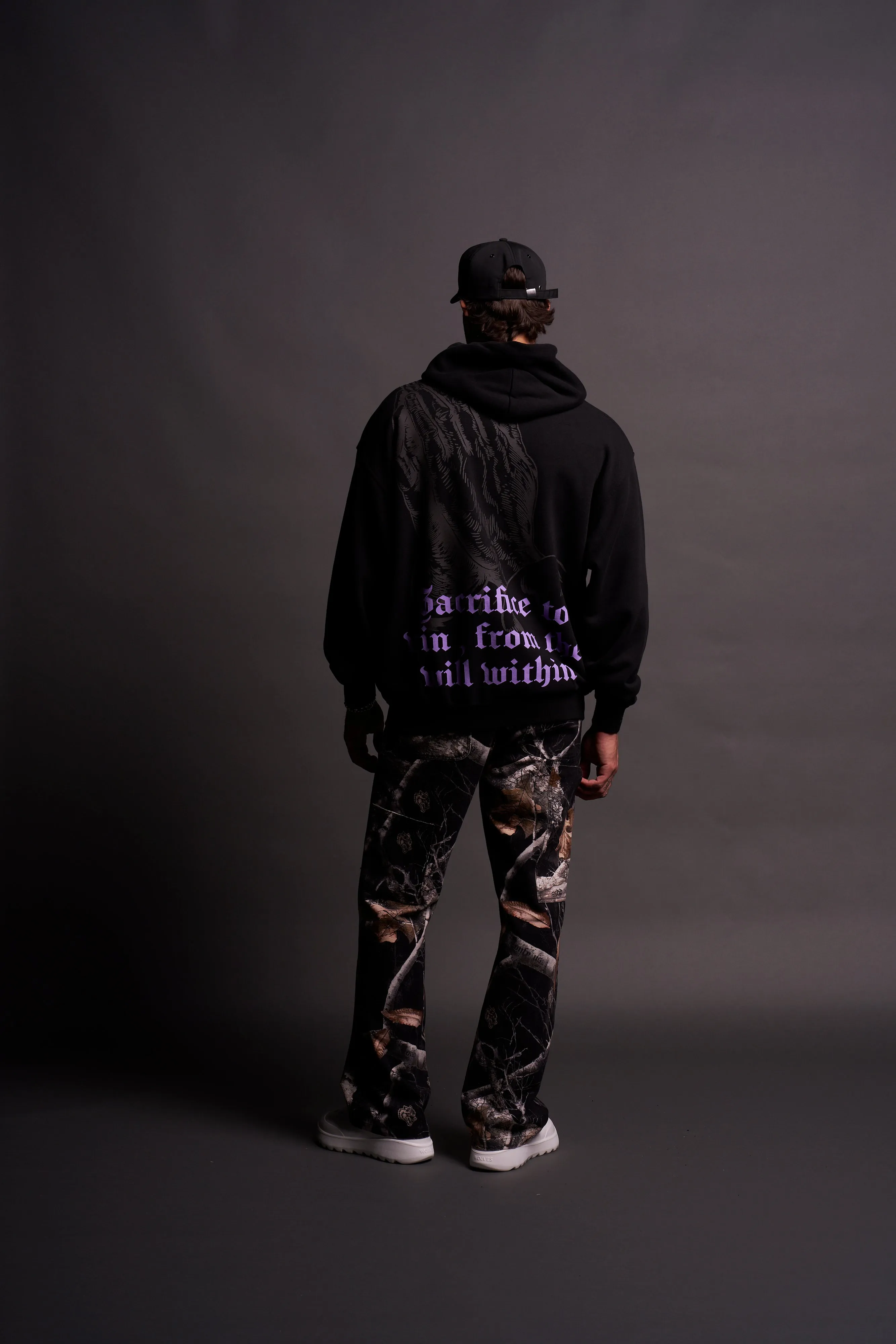Big Bodybuilding Saved My Life "Bishop" Unisex Hoodie in Black/Black