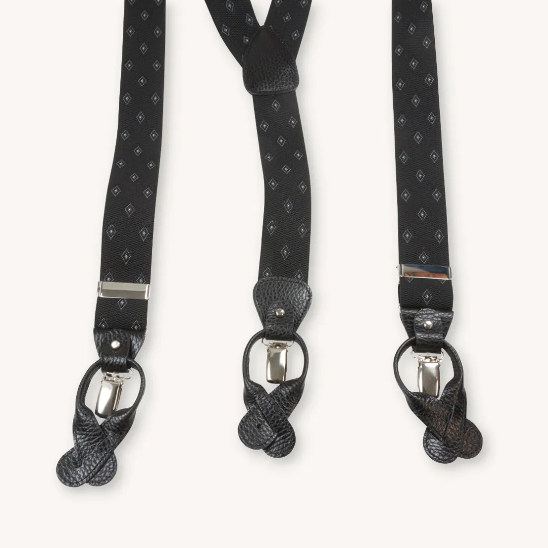 Black Exclusive Suspenders