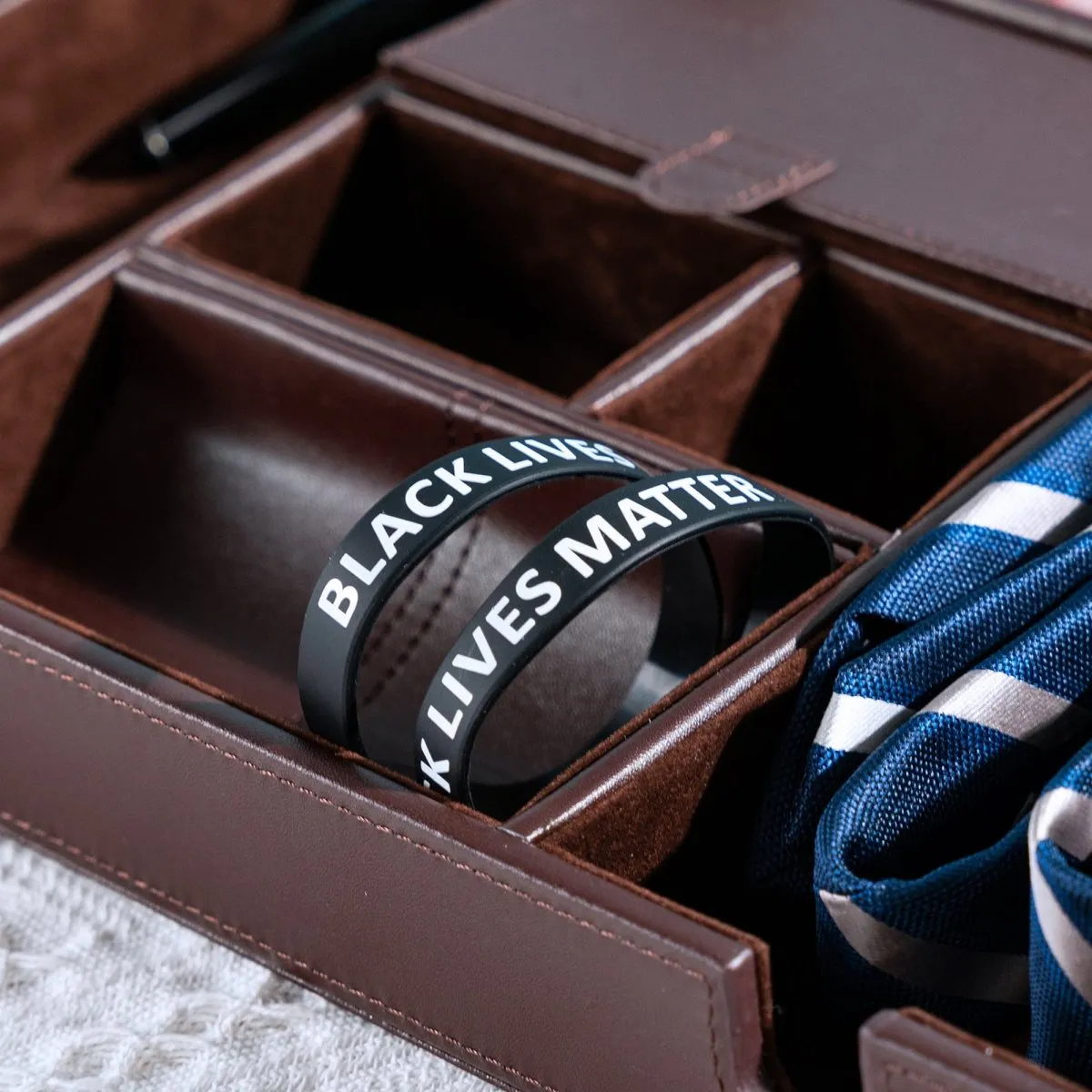 Black Lives Matter Silicone Bracelet Wristbands