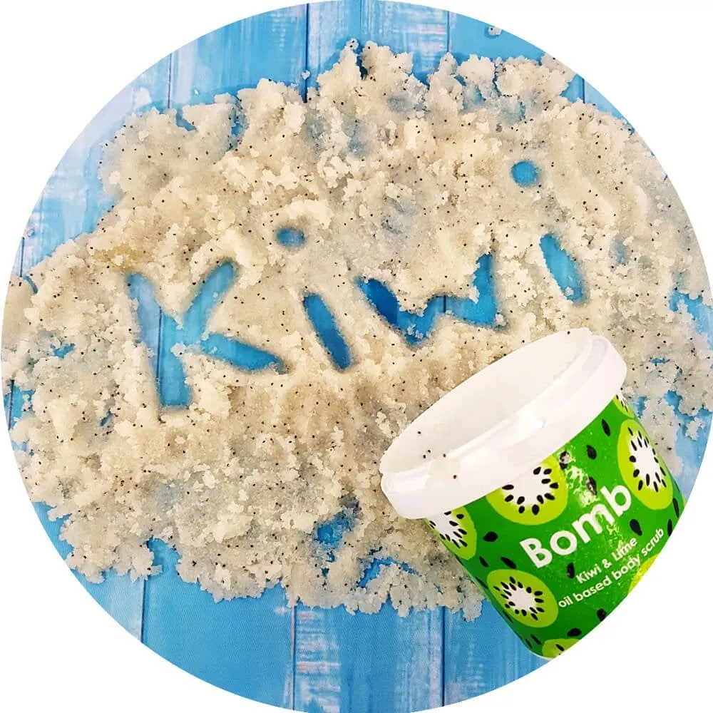 Bomb Cosmetics Kiwi & Lime Body Scrub 400g