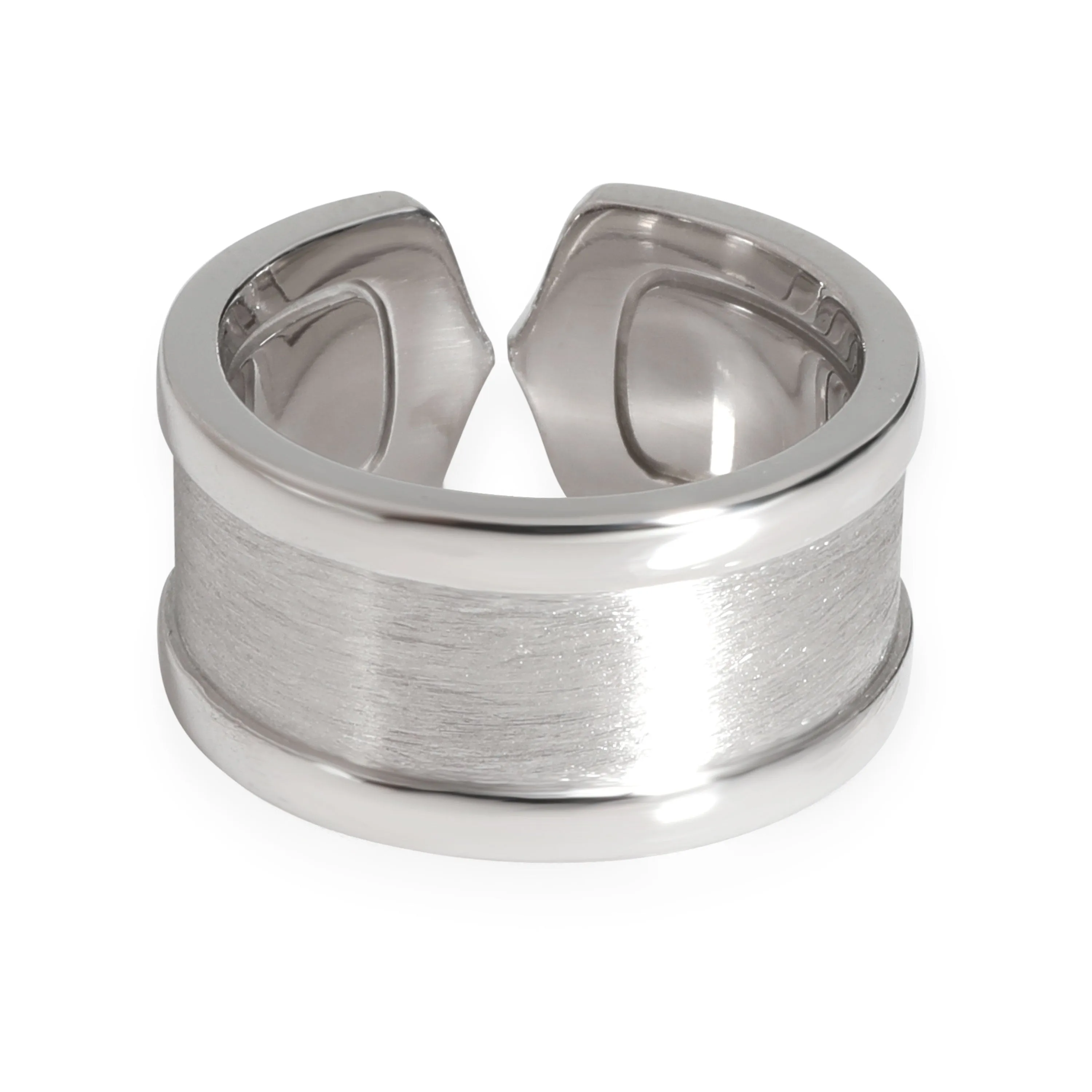 Cartier C De Cartier Diamond Ring in 18k White Gold 0.21 CTW