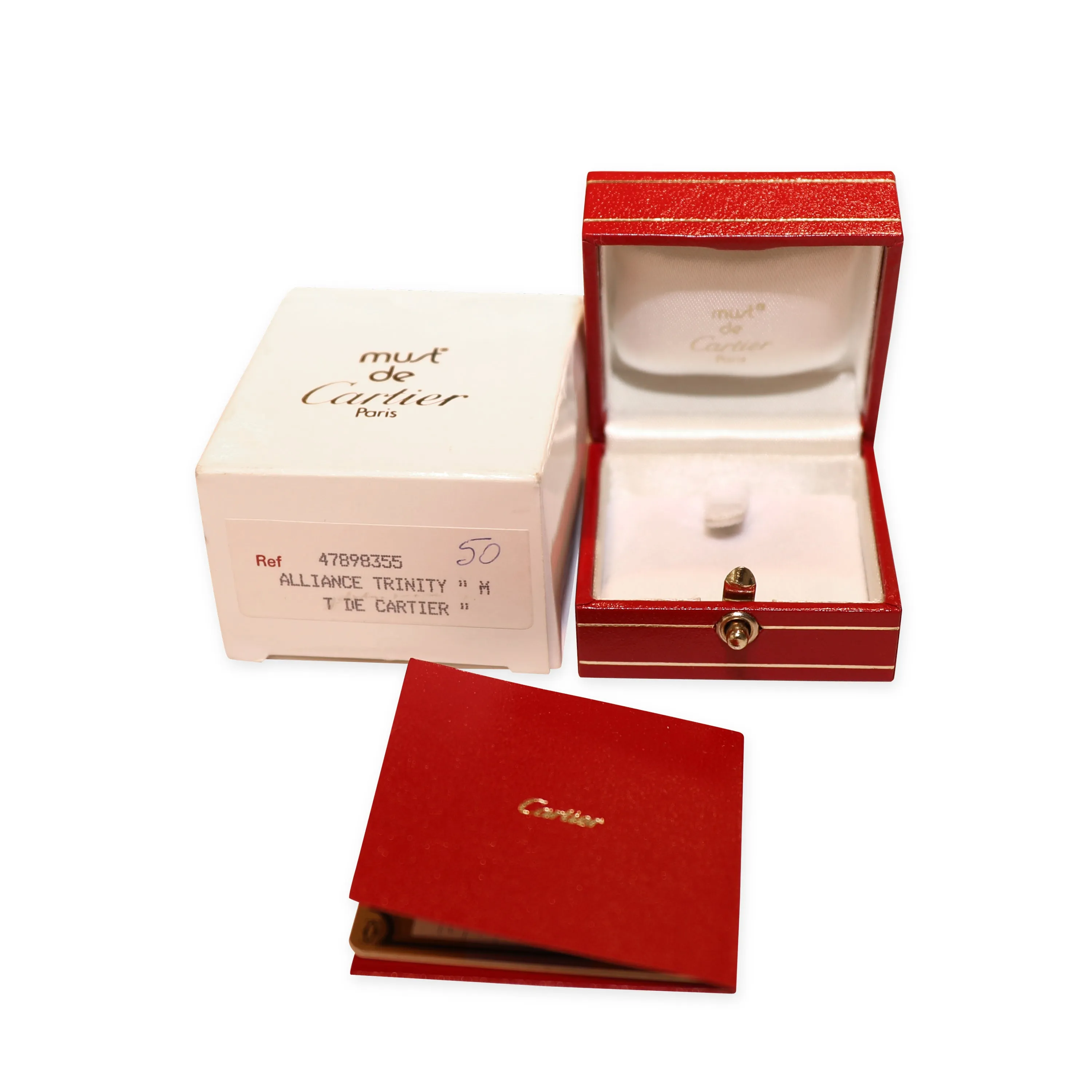 Cartier les must de Cartier - Trinity ring, classic Ring in 18K 3 Tone Gold