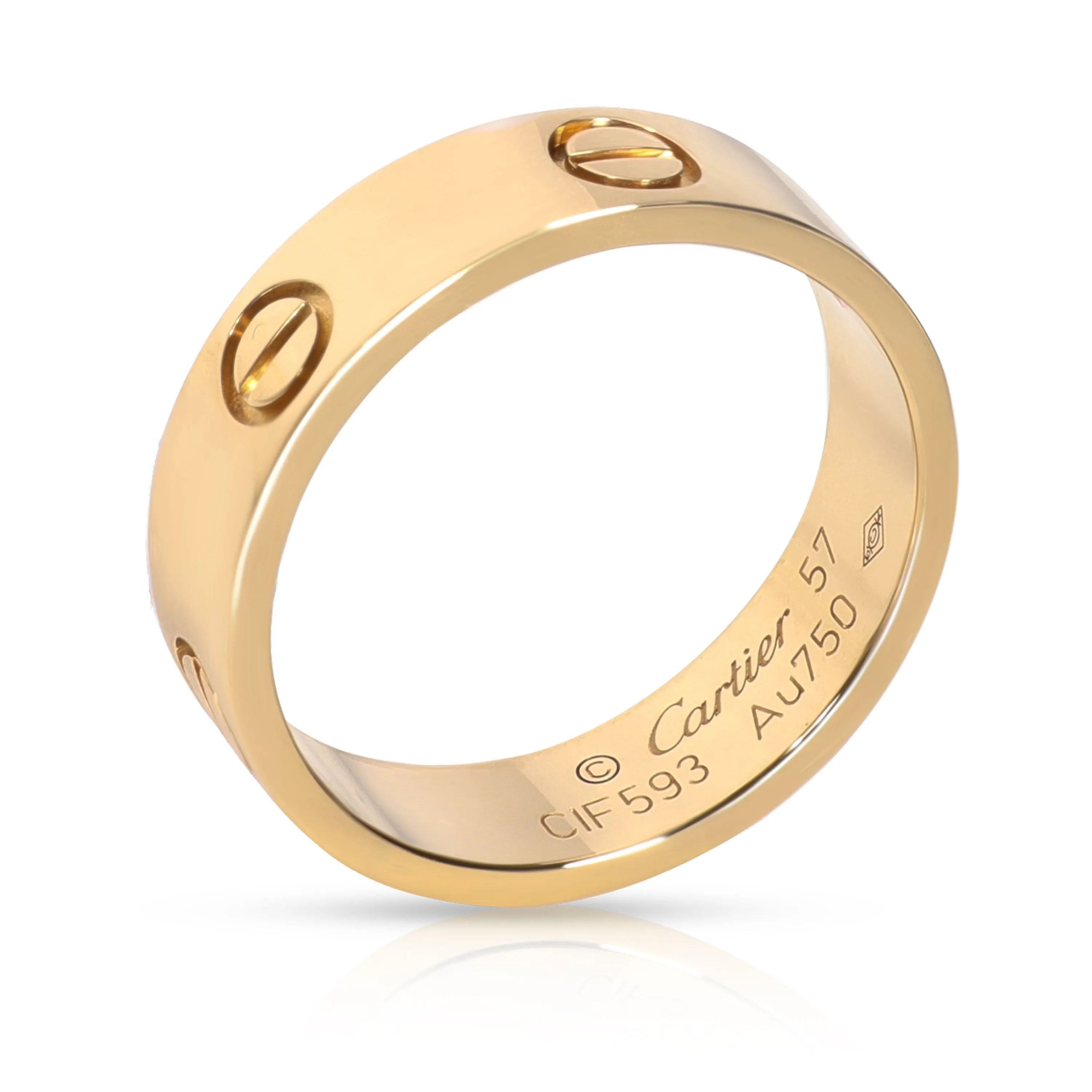 Cartier Love Ring in 18K Yellow Gold