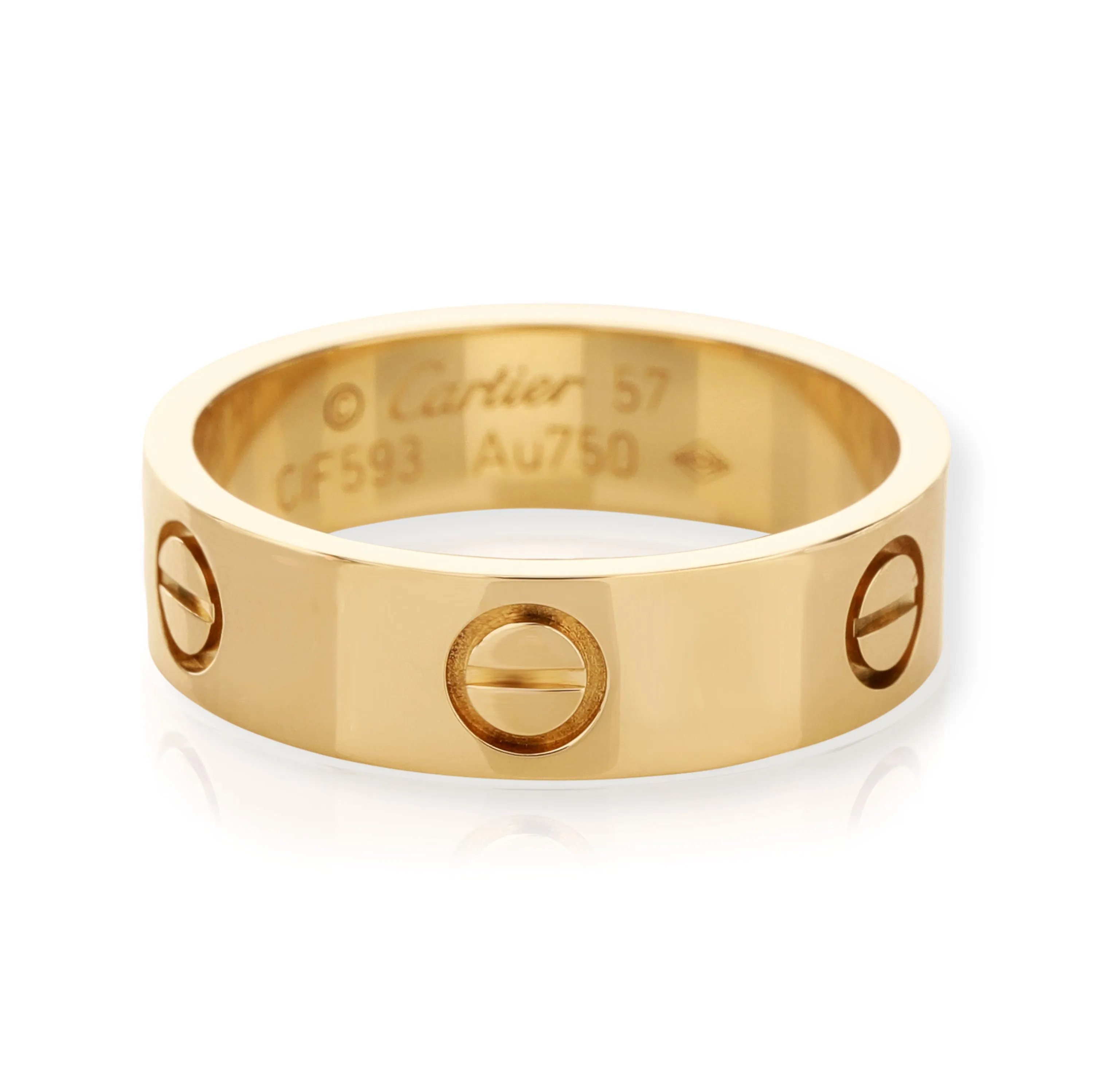 Cartier Love Ring in 18K Yellow Gold