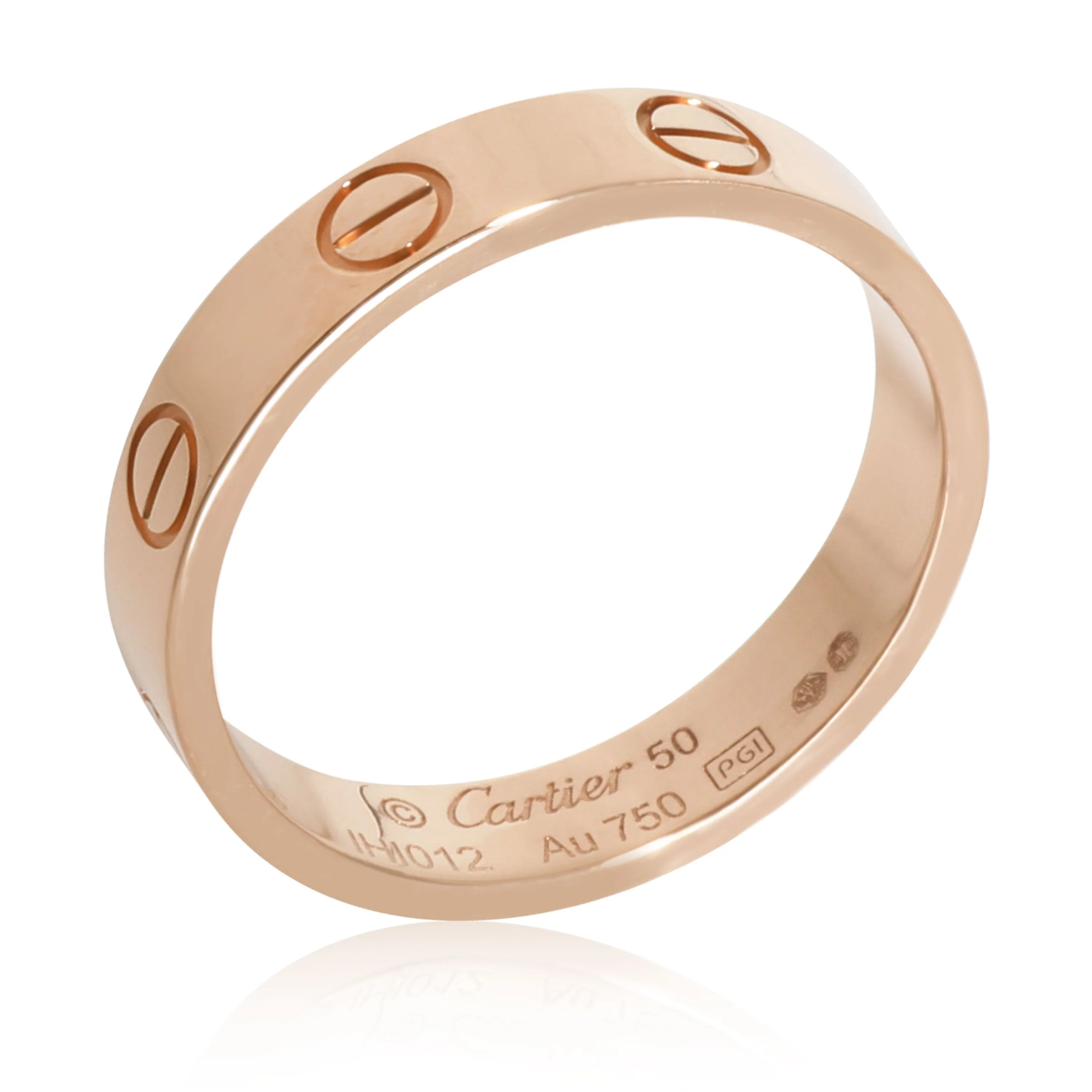 Cartier Love Wedding Band in 18kt Rose Gold