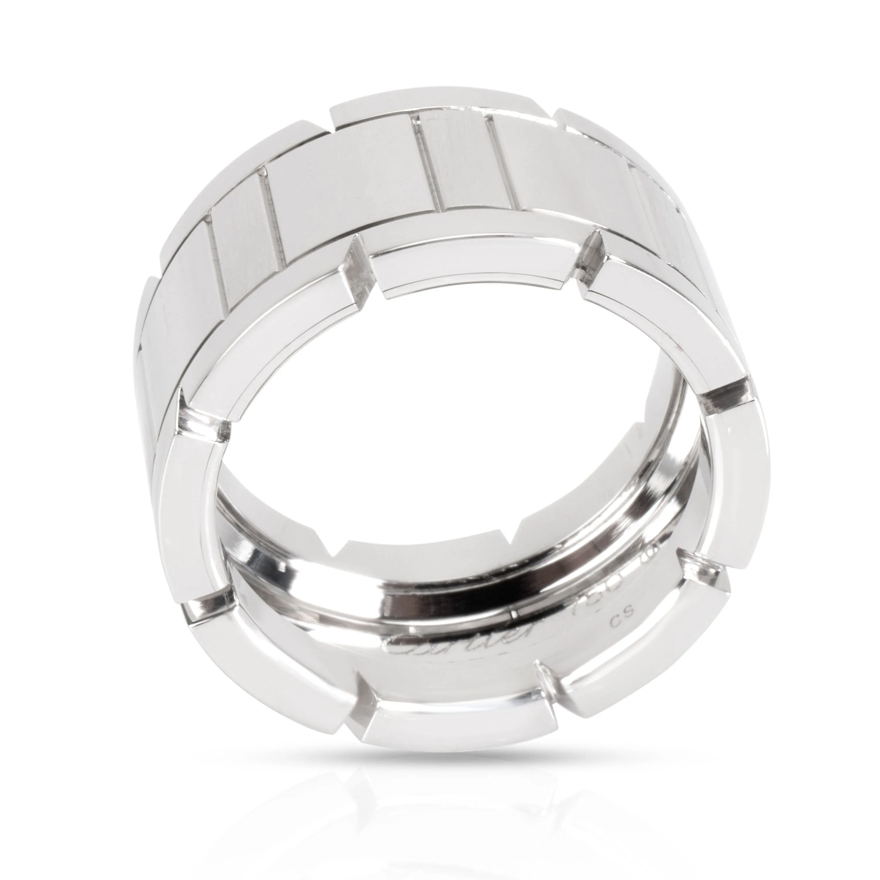 Cartier Tank Francaise Band in 18K White Gold
