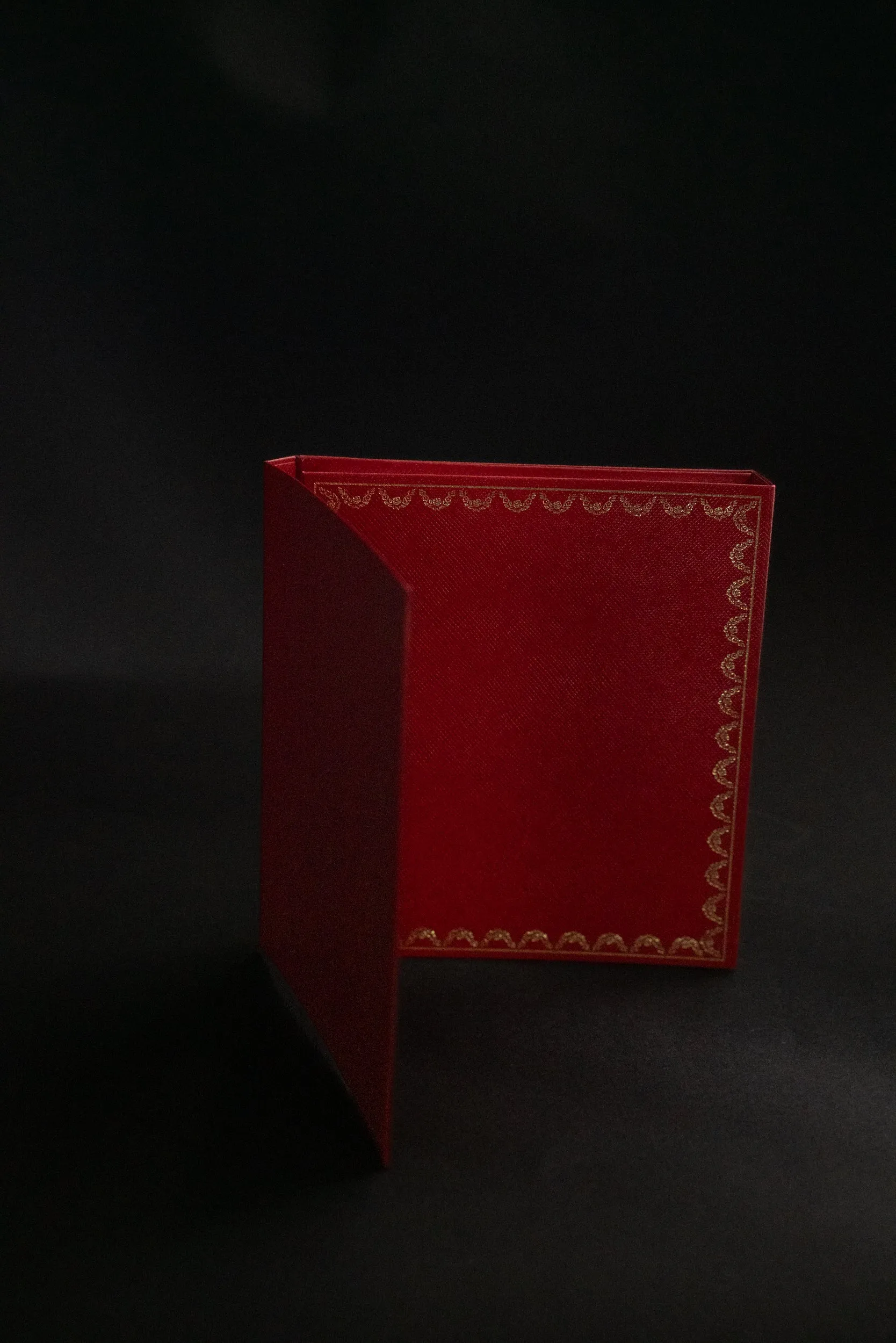 Cartier Vintage Kit Red Wallet (Gebrauchsanweisung) aus 2010 