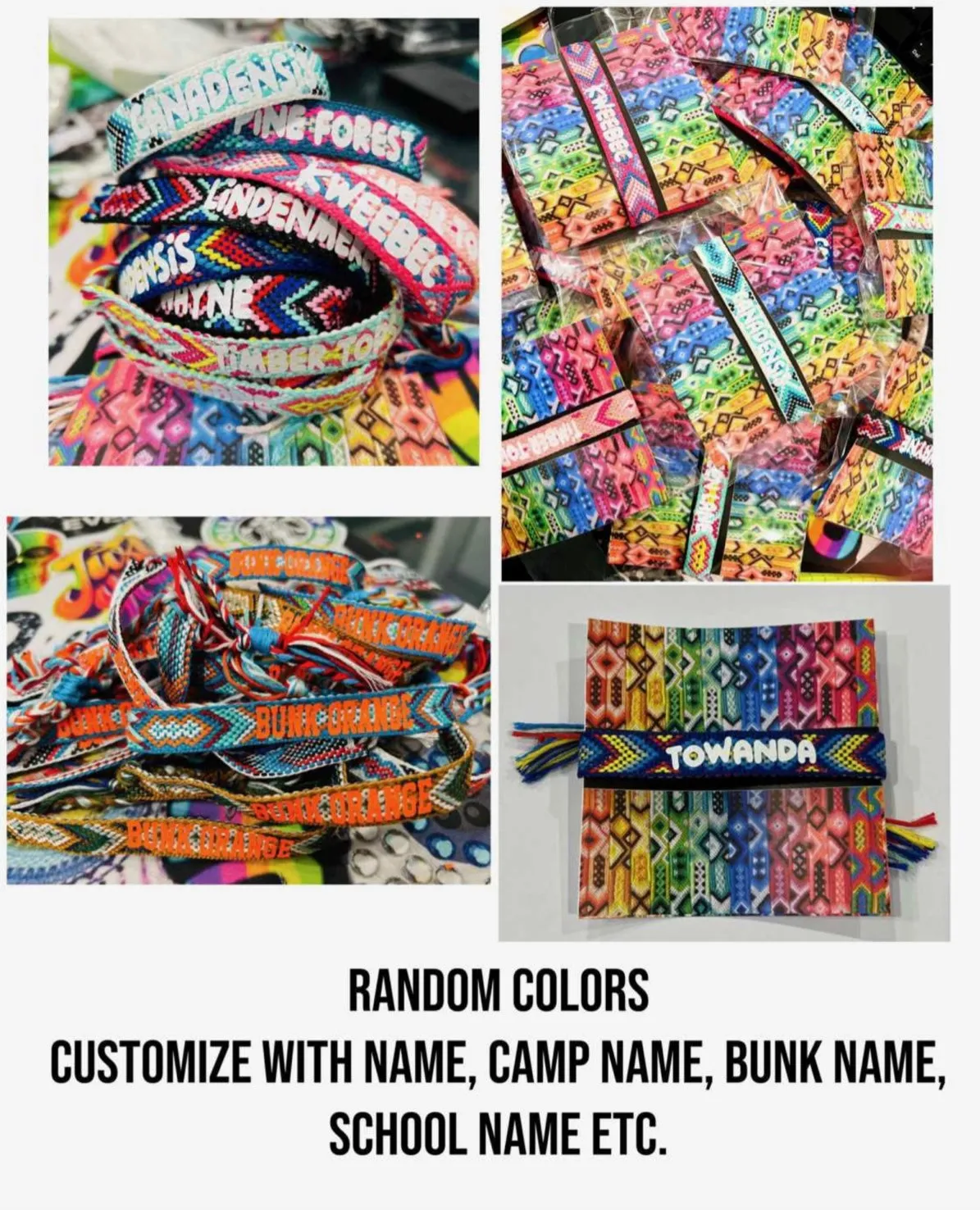 Custom Friendship Bracelets