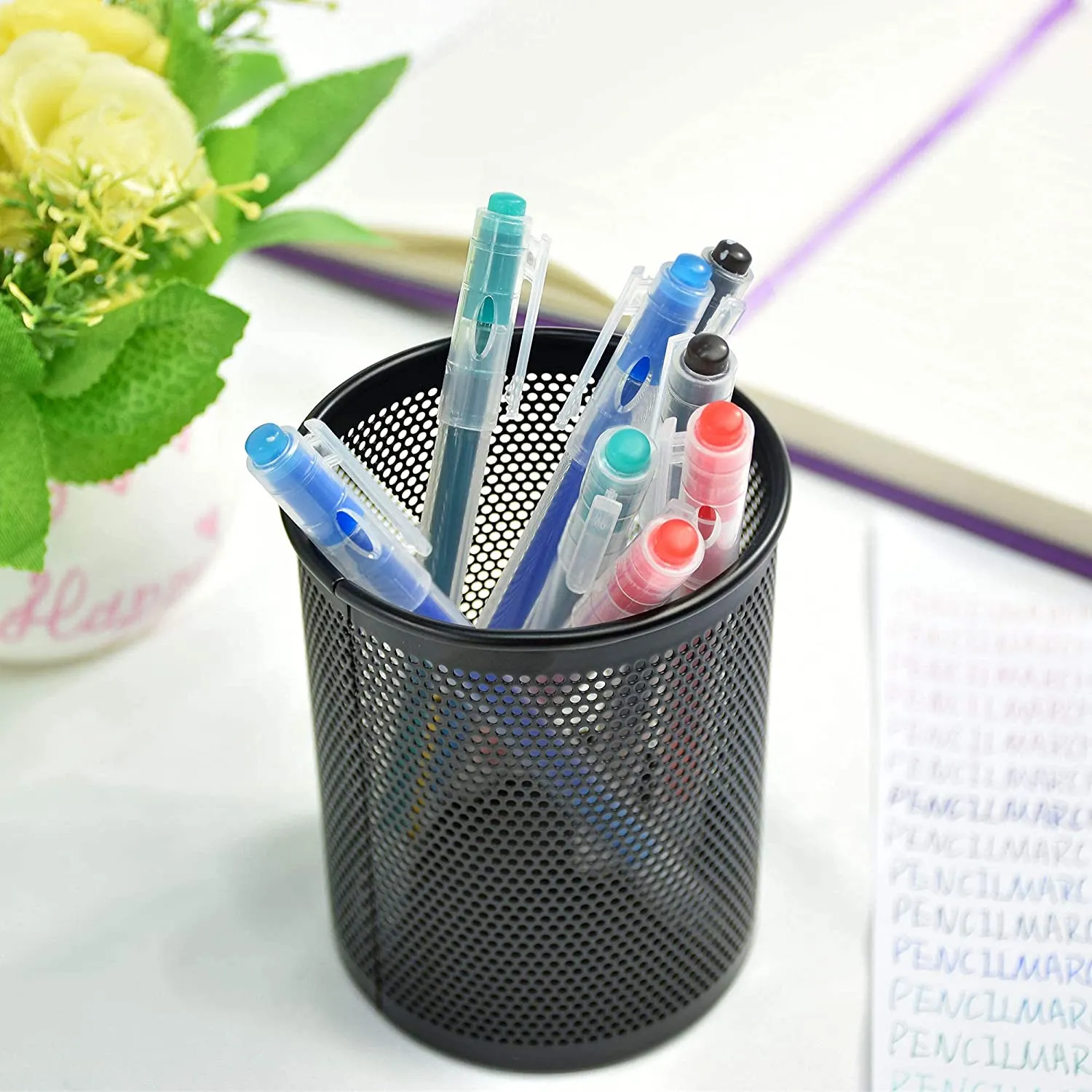 Erasable Rollerball Pens 0.7mm - 8 Assorted Colours