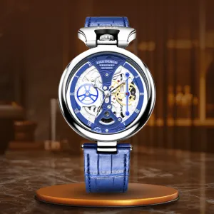 Fashionable Men's Watch with Flat Case