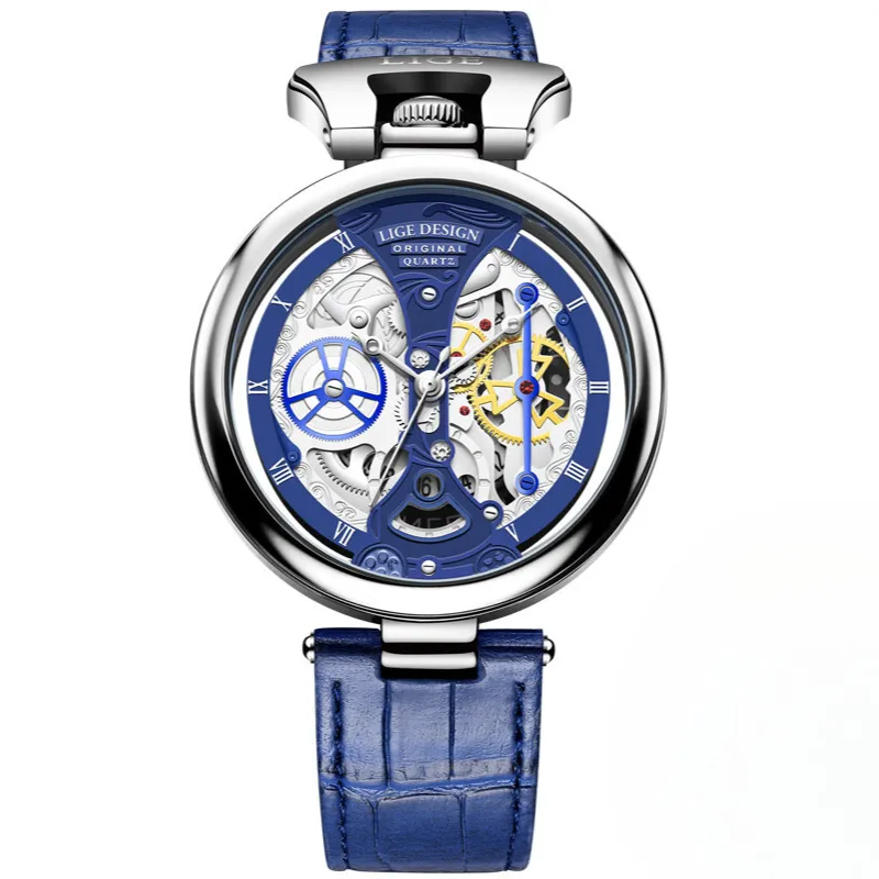 Fashionable Men's Watch with Flat Case