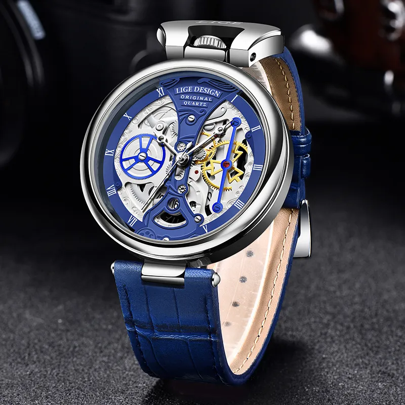 Fashionable Men's Watch with Flat Case