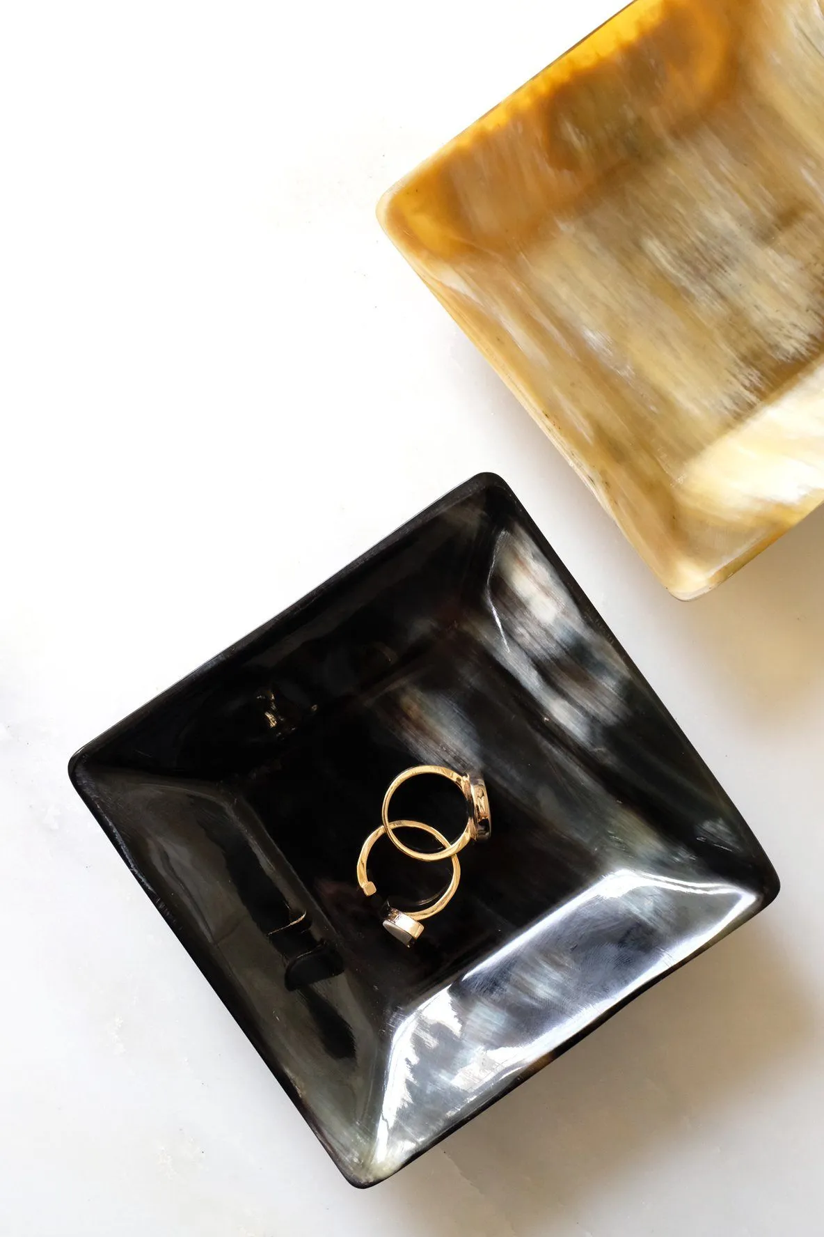 Gia Nho Buffalo Horn Jewelry & Trinket Tray