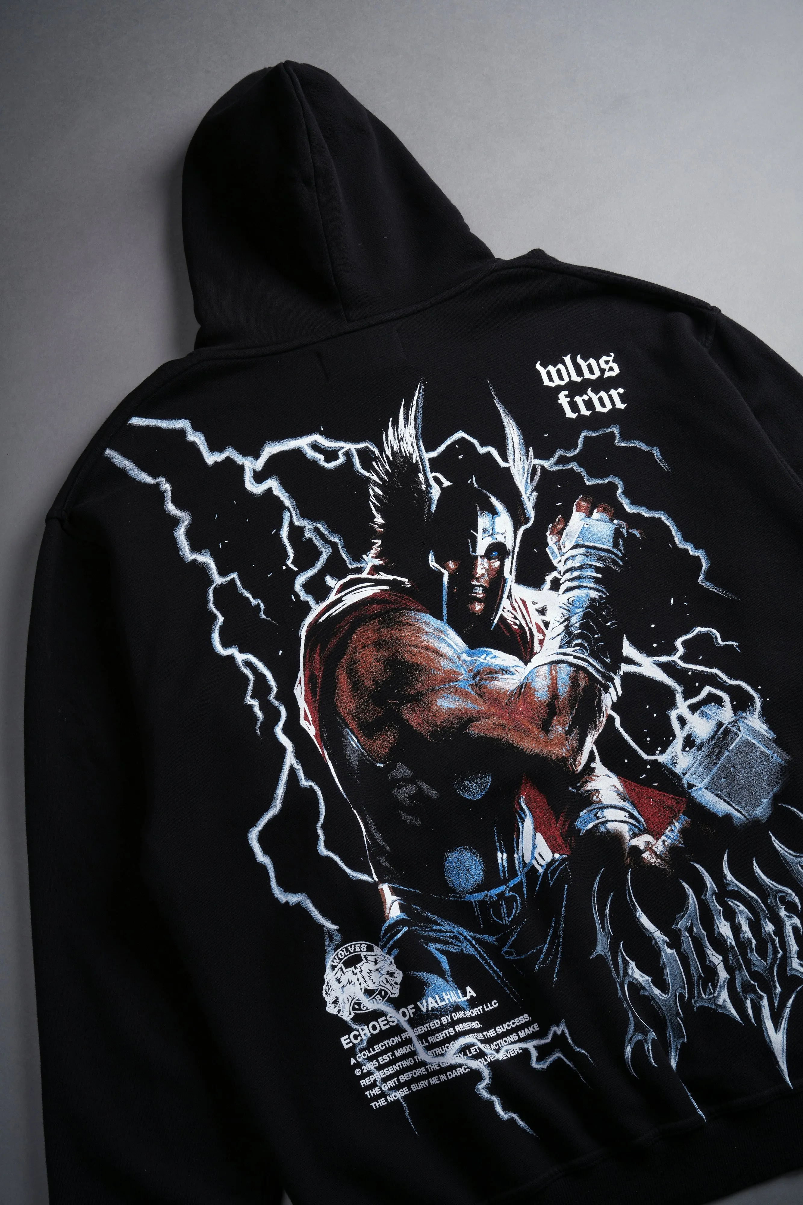 God Of Thunder "Pierce" Hoodie in Black
