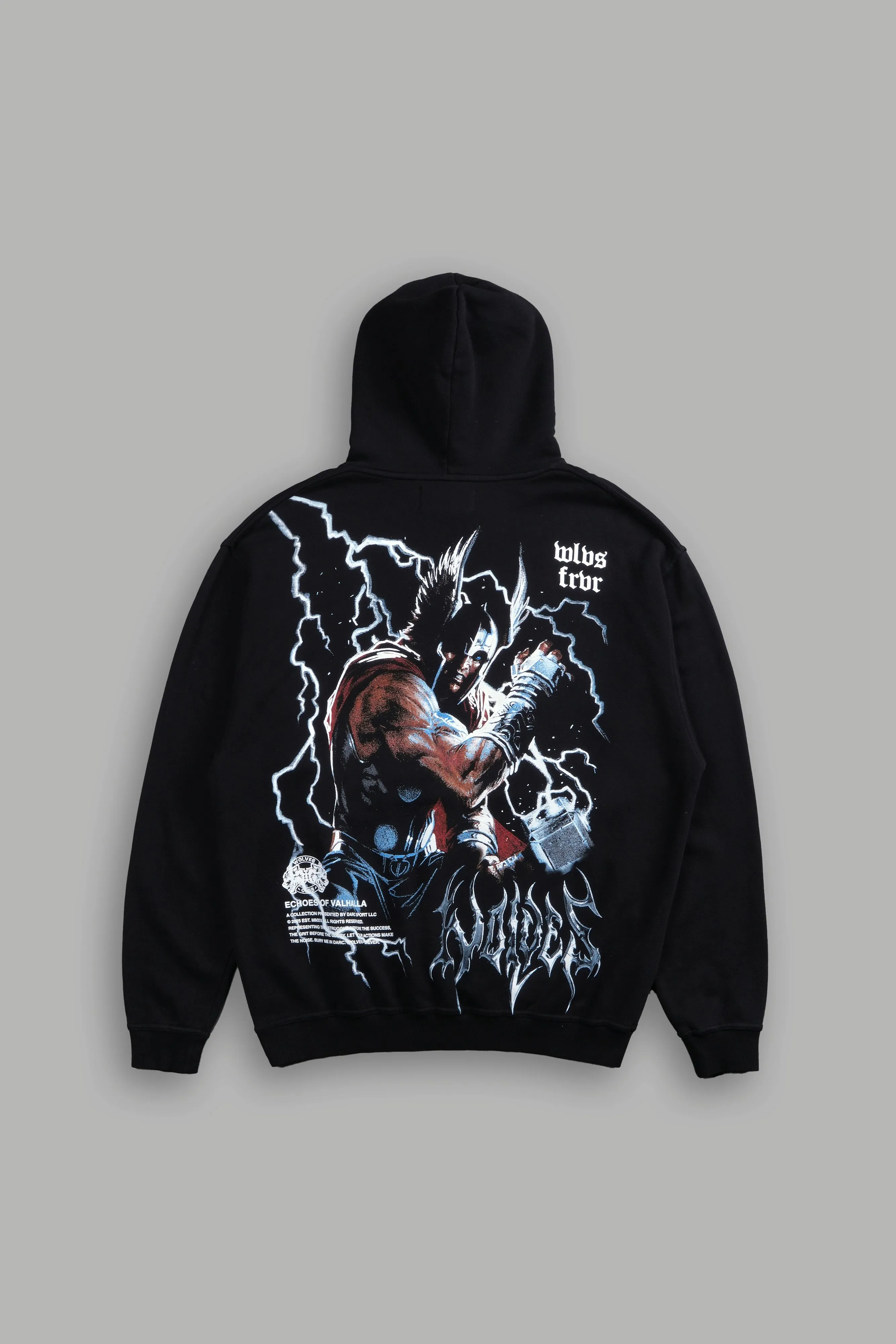 God Of Thunder "Pierce" Hoodie in Black