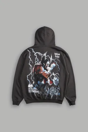 God Of Thunder "Pierce" Hoodie in Wolf Gray