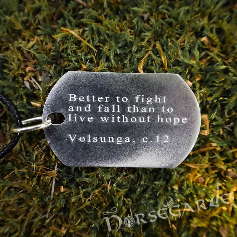 Handcrafted Celtic Cross Dog Tag - Sterling Silver