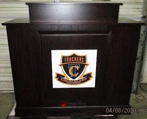 Handcrafted Solid Hardwood Lectern Colonial with Wings. FREE SHIPPING!