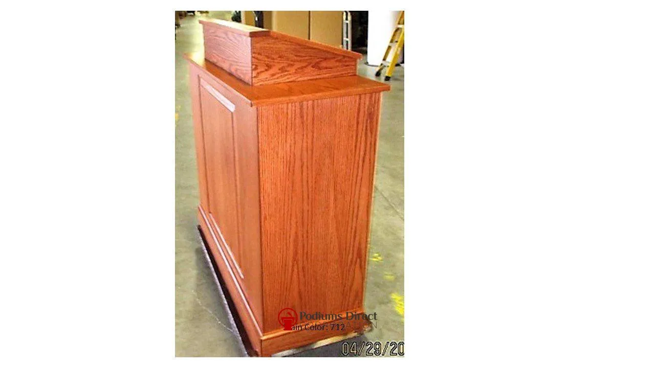 Handcrafted Solid Hardwood Lectern Colonial with Wings. FREE SHIPPING!