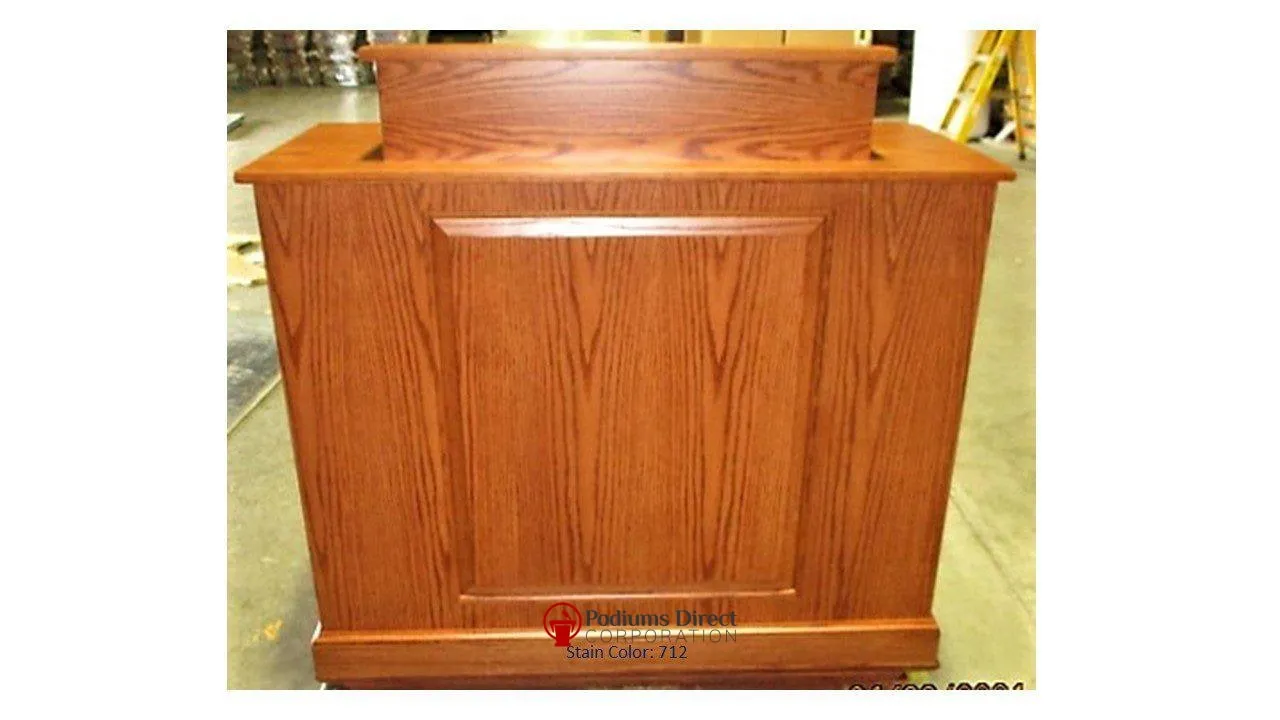 Handcrafted Solid Hardwood Lectern Colonial with Wings. FREE SHIPPING!