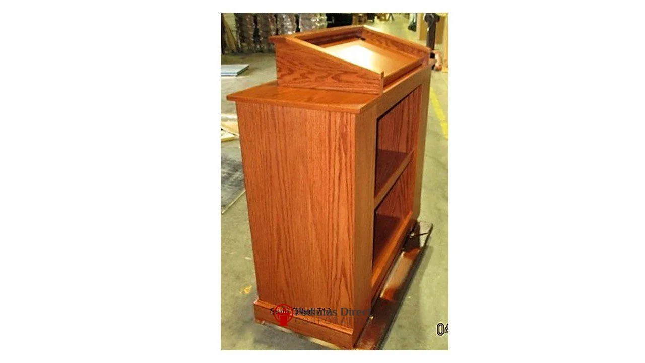 Handcrafted Solid Hardwood Lectern Colonial with Wings. FREE SHIPPING!
