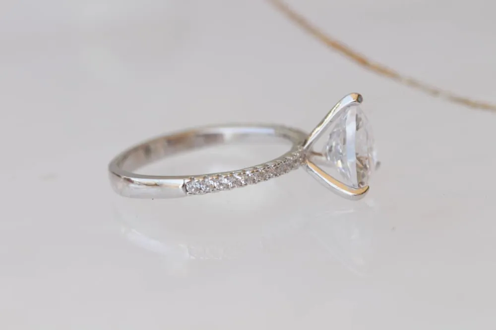 HEART ENGAGEMENT RING