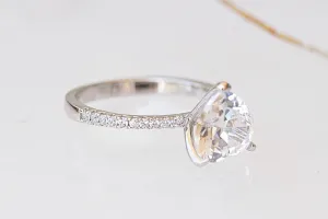 HEART ENGAGEMENT RING