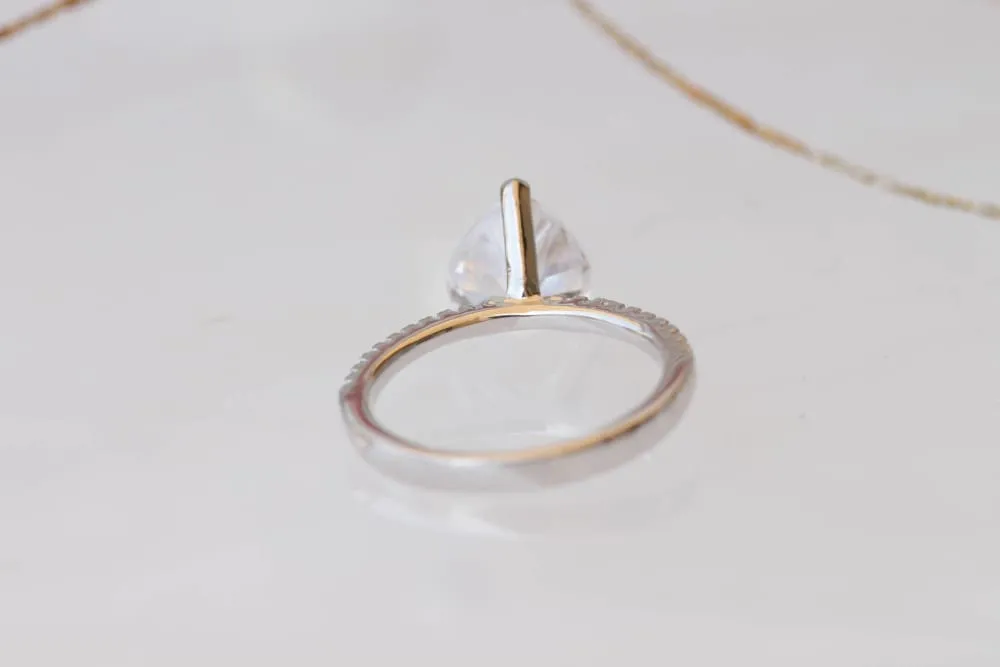 HEART ENGAGEMENT RING