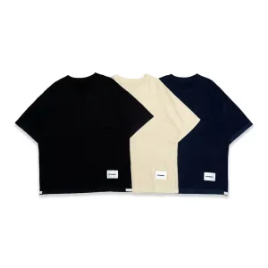 JSD Boxy Bottom Patch Logo T-Shirt