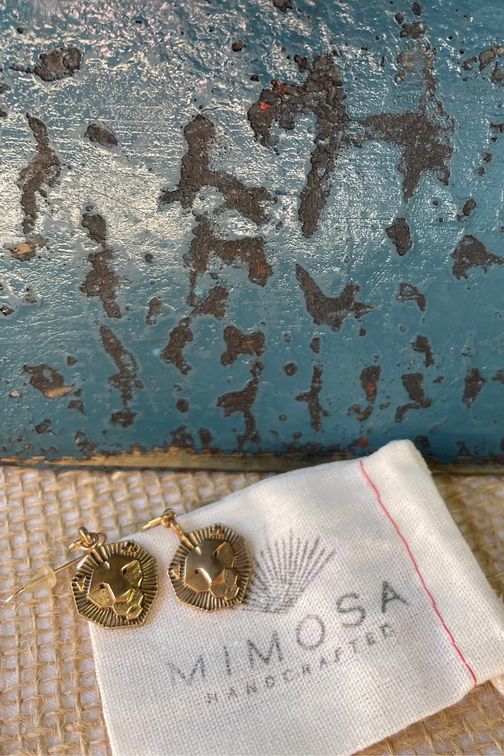 LION EARRINGS | MIMOSA HANDCRAFTED
